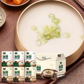 [Gosam Nonghyup] Good Ones Nonghyup Hanwoo Gomtang Gift Set No. 7 (Gosam Nonghyup 3 Packs + Crucible Tang 3 Packs)_Hanwoo 100%, Health Food, Convenience Foods_Made in Korea